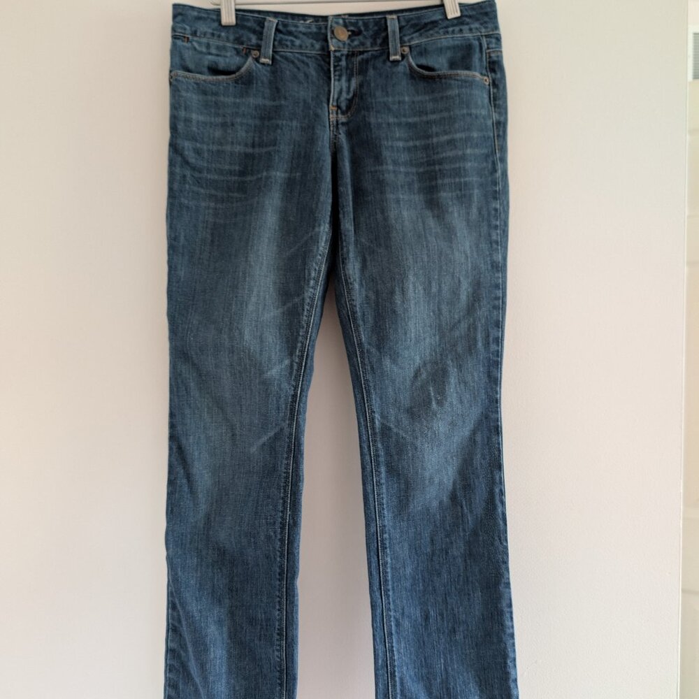 2000's straight jeans - low rise - short